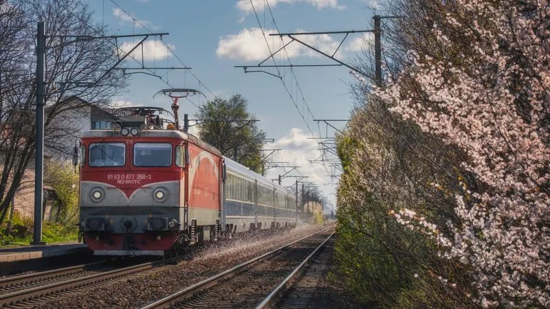 Record de viteză pe calea ferată în România: 210 km/h - Foto: CFR Calatori / Facebook (Imagine cu rol ilustrativ)