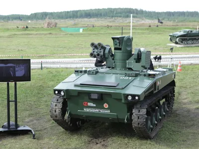 Sistemele de luptă robotizate Marker/Foto: eurasian times