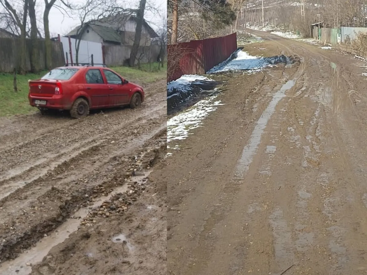 O comună cheltuie 4.600.000 lei pe salarii și ajutoare sociale - 73% din buget. Mașini, înghițite de noroaie