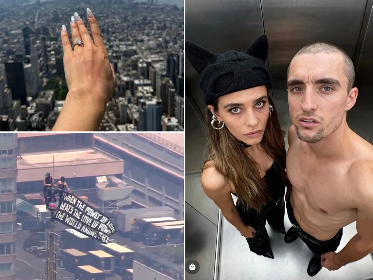 VIDEO Cerere în căsătorie virală în vârful Empire State Building. Povestea de iubire s-a încheiat în cătușe