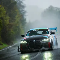 Cum s-a descurcat primul BMW i4 de curse, făcut 100% în România, în primii 50 km de competiție - Foto: Flavius Croitoriu / Szabo Attila