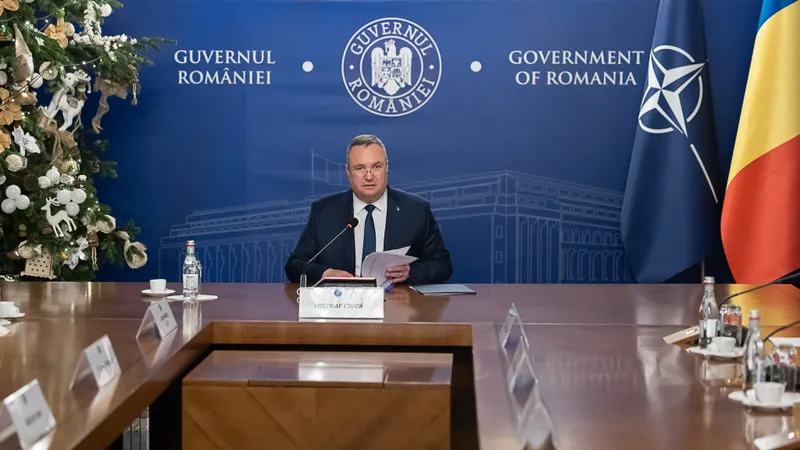 Ciucă urează românilor „Sărbători fericite” și le mulțumește pentru unitatea de care au dat dovadă - FOTO: Profimedia