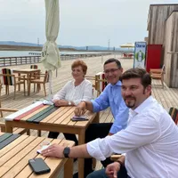 Foto: Facebook / Ponta, alături de Aurelia Țaga, depistat pozitiv cu COVID