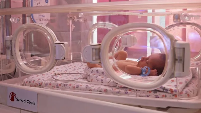 Rata mortalității infantile pe județe. Sursa: Salvați Copiii