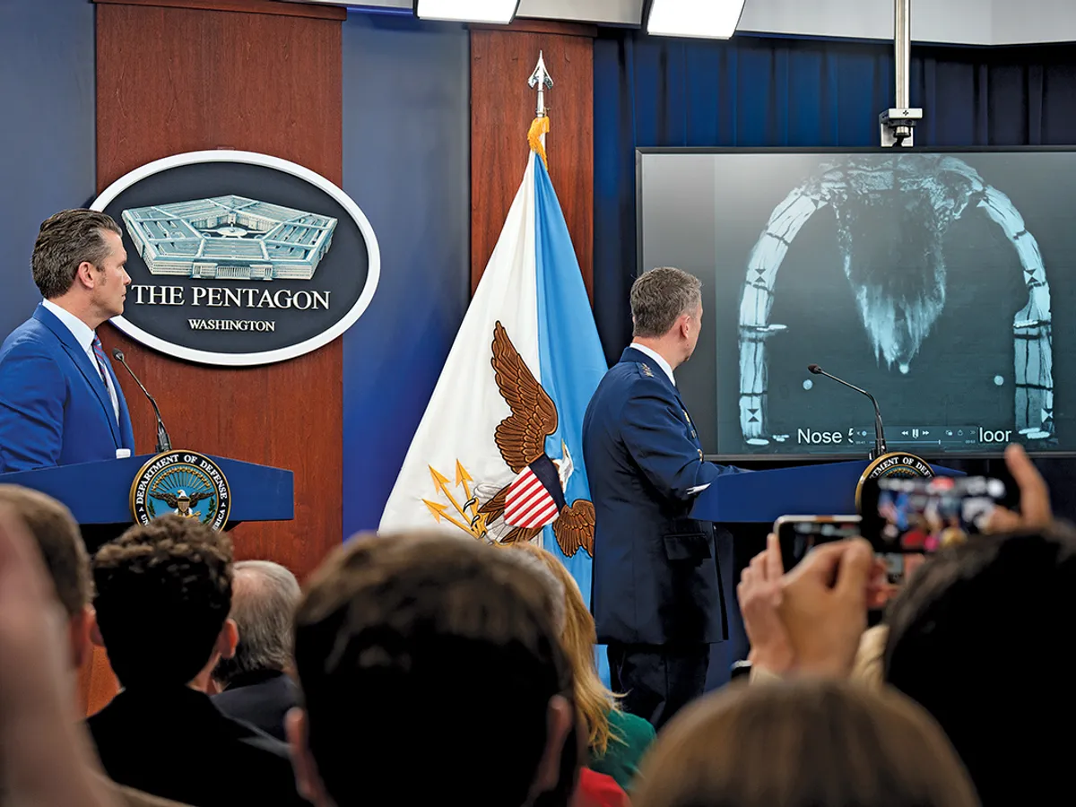 LINIA DE FOC După un atac american asupra instalațiilor nucleare iraniene, în iunie, Iranul a ripostat lansând rachete asupra bazei aeriene Al Udeid din Doha, Qatar