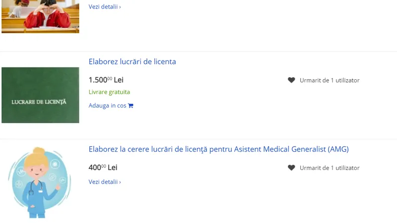 Anunțuri pe Net - Foto: olx.ro