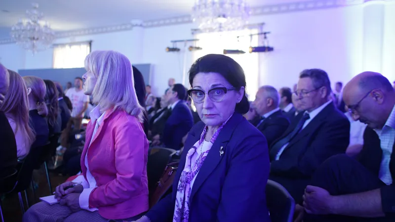 Ecaterina Andonescu nu are scupule când e vorba de o funcție. Foto Inquam Photos/Octav Ganea