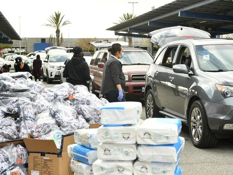 Coada la alimente gratuite SUA/FOTO: Getty