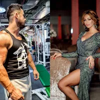 Costi Litrașu este vărul campioanei de culturism Alina Pană Foto: Facebook
