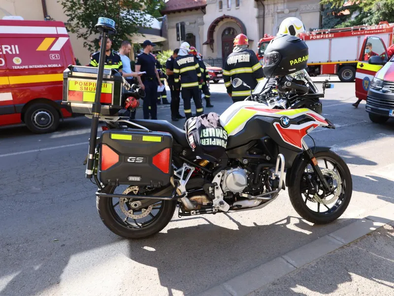 Alertă de toxiinfecție alimentară într-o grădiniță din București. 12 copii și un adult, la spital - Foto ISU B-IF