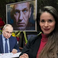 Jurnalistă rusă, arestată pentru că a dus flori la mormântul lui Navalnîi: Mi-au pus piciorul pe cap - Foto: Profimedia images
