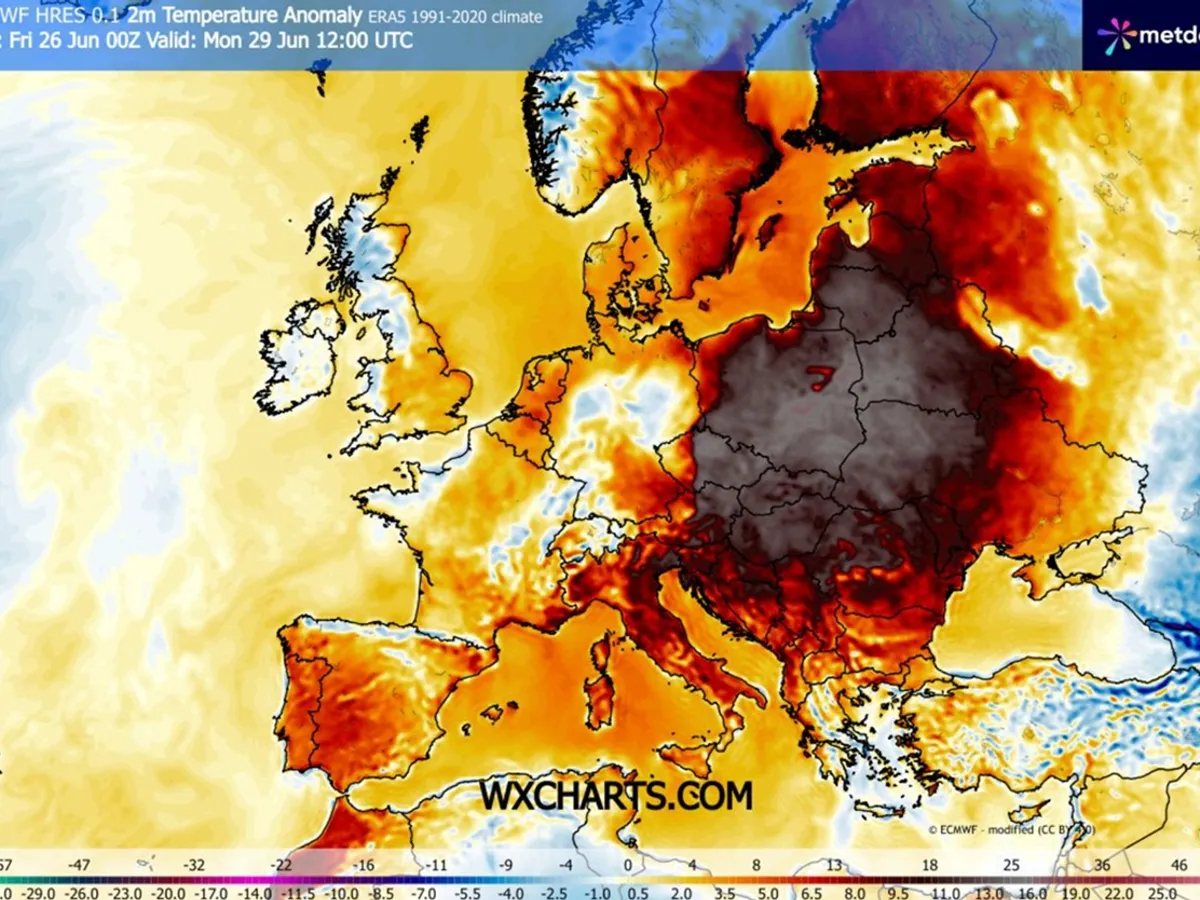 România, afectată de temperaturi extreme - Foto: Severe Weather