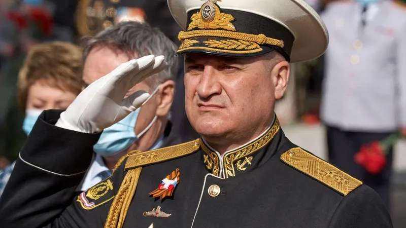 Amiralul rus Igor Osipov ar fi murit la bordul navei Moskva