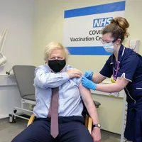 Record: Marea Britanie a vaccinat într-o zi 844.285 de persoane Foto: Facebook Boris Johnson