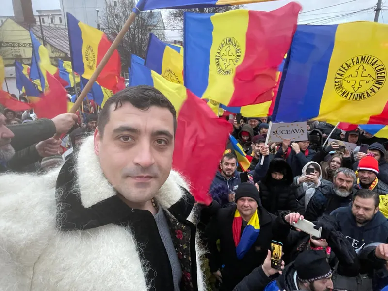 BOR, critici la adresa AUR: Ultranaționalismul exacerbat este confundat cu patriotismul echilibrat/FOTO: Facebook/GeorgeSimion