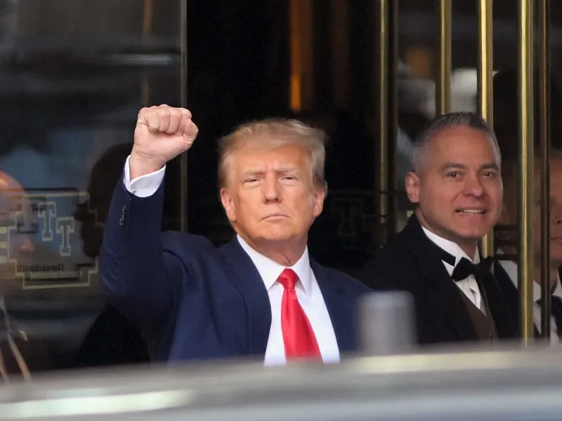 Donald Trump în New York - Foto: Profimedia