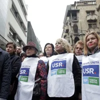 Alianța „Dreapta Unită” - PMP, USR, Forța Dreptei - nu a fost lăsată să participe la alegeri - Foto: INQUAP PHOTOS/Mălina Norocea