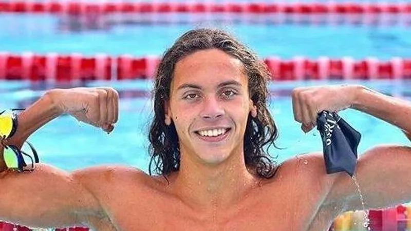 Robert Glință este una dintre speranțele României la Tokyo 2020. Foto Arhiva personală