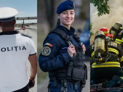 Polițiștii, pompierii și jandarmii câștigă puțini bani la debut Foto: Colaj Facebook