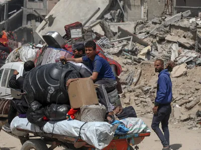 ONU: Peste 500000 palestinieni, strămutați din Gaza după reluarea ofensivei israeliene din 18 martie - FOTO: Profimedia (imagine cu rol ilustrativ)