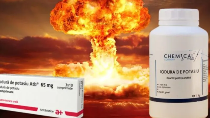 Cum se iau pastilele cu iod care au început să fie distribuite în țară. Ajută în caz de atac nuclear / Doctorulzilei