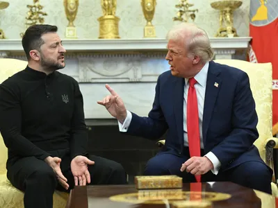 Volodimir Zelenski și Donald Trump - Foto: Profimedia images