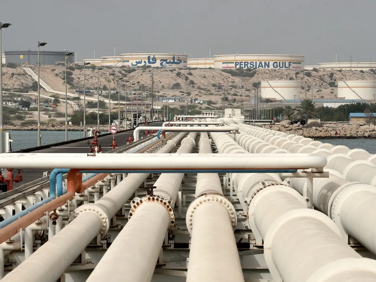 Prin insula Kharg trece 90% din exportul petrolului iranian - Foto: Profimedia Images