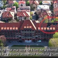Hotelul Triumf Foto: Captură video filmare Armand