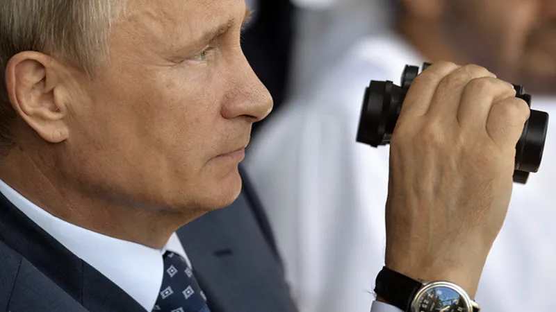 Vladimir Putin are o colecție impresionantă de ceasuri de lux Foto: paginaderusia.ro