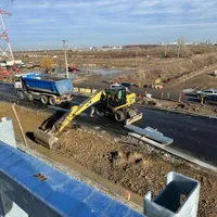 Mobilizare pe șantierul A0 Sud între A2 şi DN5. CNAIR: „Au fost reluate lucrările” - Foto: CNAIR/ Facebook