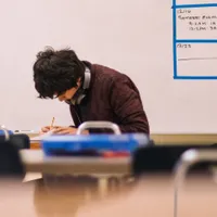 Elev scriidn la ore (caracter ilustrativ) - Foto: Pexels