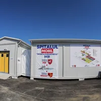 52 de persoane vor rămâne fără loc de muncă, odată cu închiderea Spitalului modular de la Leţcani/FOTO: ziaruldeiasi.ro
