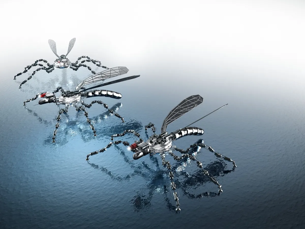 Mini-drone cu AI, pentru a vâna insectele zburătoare. Aparatele au o greutate de doar 40 de grame
