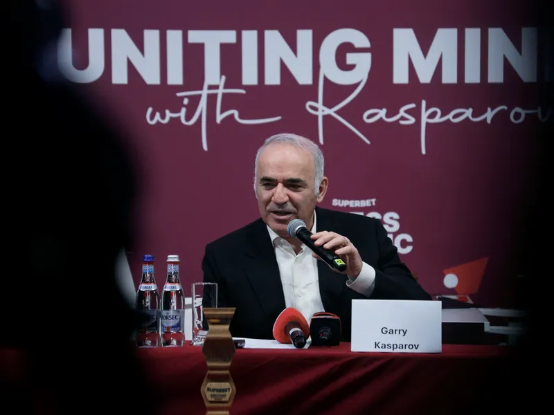 Grand Chess Tour este un turneu fondat de Garry Kasparov Foto: INQUAM Photos/Malina Norocea