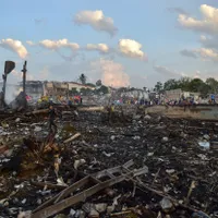 Zece morţi şi peste o sută de răniţi într-o explozie la un depozit de artificii din Thailanda Foto: profimediaimages