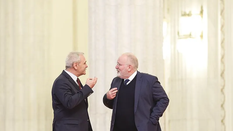 ANTIEUROPA Delirul lui Liviu Dragnea împotriva Uniunii Europene și a chiar a socialiștilor europeni (mai ales a lui Frans Timmersman) a crescut în amploare pe măsură ce s-au apropiat alegerile europarlamentare