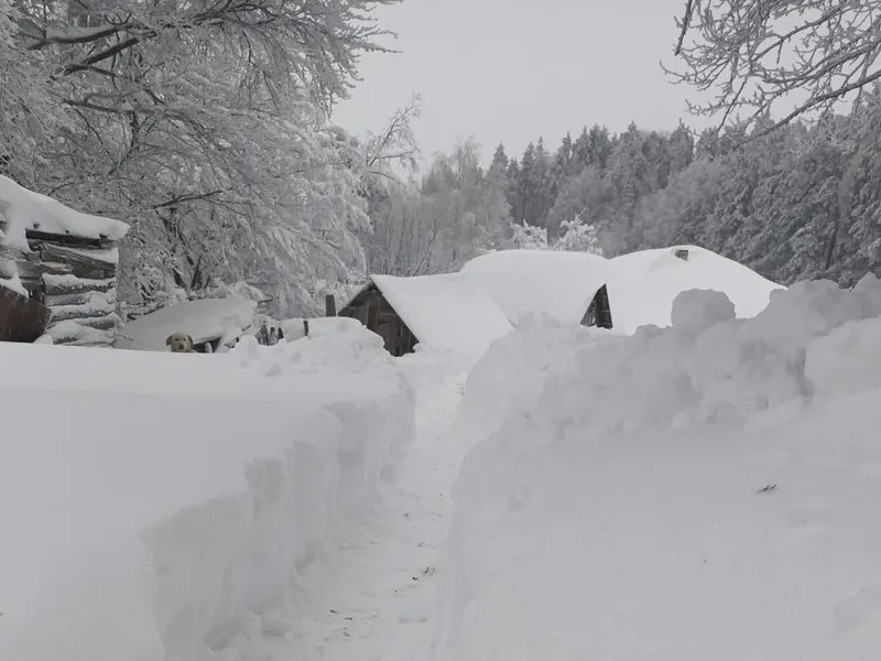 Două mari orașe din țară vor fi îngropate în zăpadă. „Să aveți hrană și apă în casă pentru 3-5 zile” - Foto: B1TV / imagine cu caracter ilustrativ