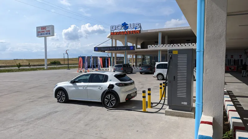 Un bucureștean a fost cu mașina electrică la Istanbul: A condus circa 23h, a încărcat de 6 ori - Foto: Facebook/Mașini electrice