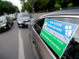 Moldovenii speră că autostrada va scoate regiunea din sărăcie. Foto Inquam Photos