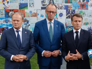 Macron, Merz și Tusk merg la Chișinău, de Ziua Independenței Republicii Moldova - Foto: Profimedia Images