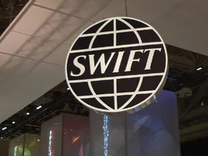 Pavilionul  SWIFT la expoziție, screenshot din siteul SWIFT