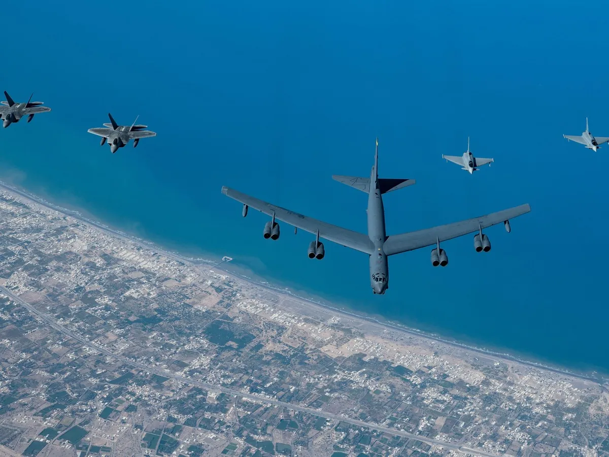 Bombardier strategic american B-52H Stratofortress - Foto: Profimedia images