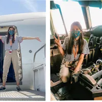 O româncă stabilită în SUA şi-a cumpărat un avion Boeing 777 . În ce l-a transformat - Foto: La Nacion