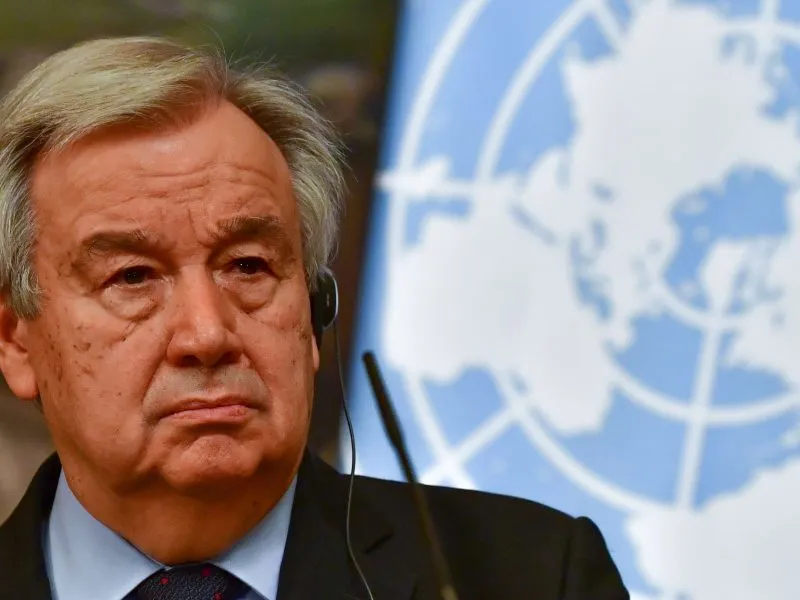 Șeful ONU, Antonio Guterres. / Foto: alephnews.ro