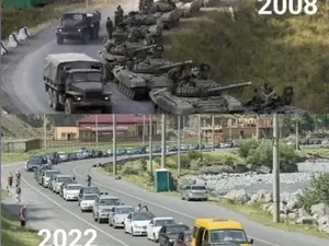 Frontiera cu Georgia, 14 ani distanță - FOTO: twitter