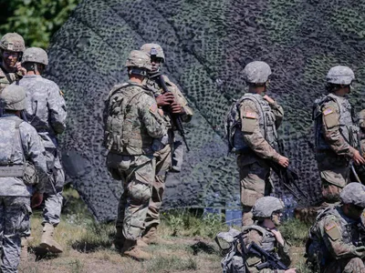 Azi începe exerciţiul multinational Saber Guardian 25. Se va desfăşura în patru poligoane din țară - FOTO: Inquam Photos / George Călin