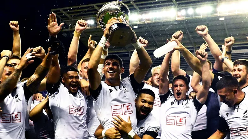 România a învins SUA la rugby. Scor 22-20, într-un meci-test, la Chicago - Foto: Facebook /AEG Rugby