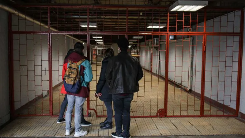 Grevă la metrou Foto: Inquam/ Octav Ganea