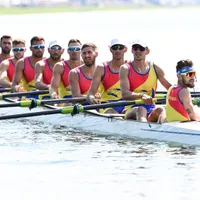 Rezultat bun al băieților, la canotaj. Echipajul masculin de 8+1 rame a ieşit pe locul 5 în finală - FOTO COSR