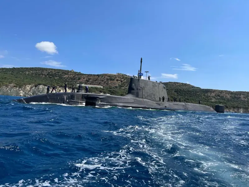 VIDEO Cel mai nou și avansat submarin de atac, lansat la apă în Mediterana. Are cu rachete Tomahawk / navalnews